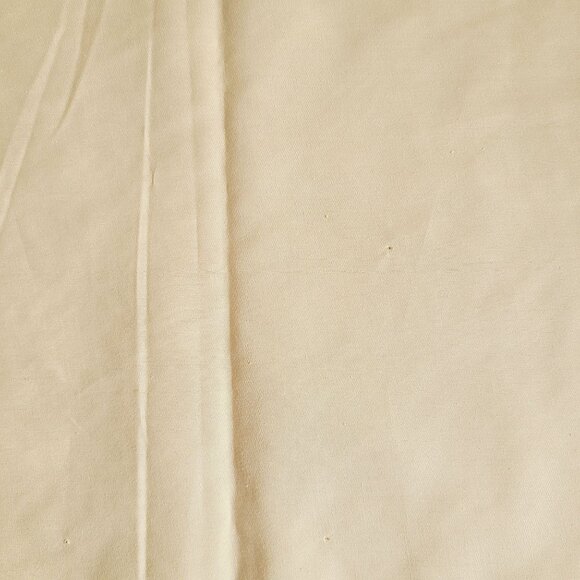 Vintage Table Runner Tapestry Geometric Pattern Gold Beige With Tassels - Picture 7 of 10